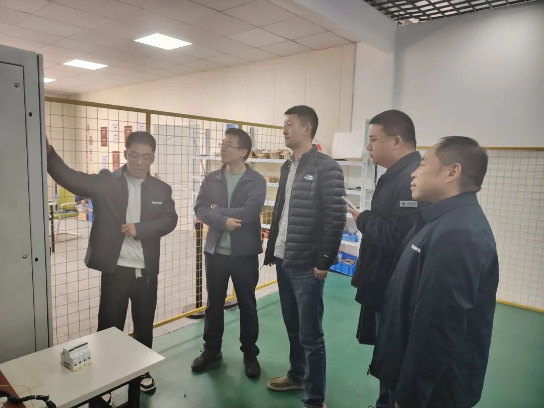 國網(wǎng)河南電科院技術(shù)專家蒞臨泰普科技開展技術(shù)交流_426643de825c2ada0ec80e92c3cbeea8.jpg